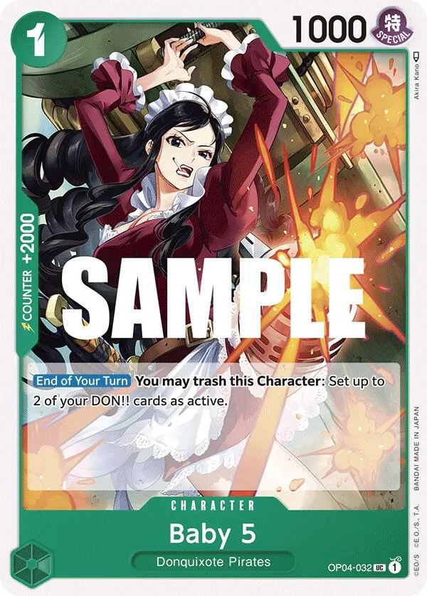 Baby 5 — Kingdoms of Intrigue — One Piece Card Game