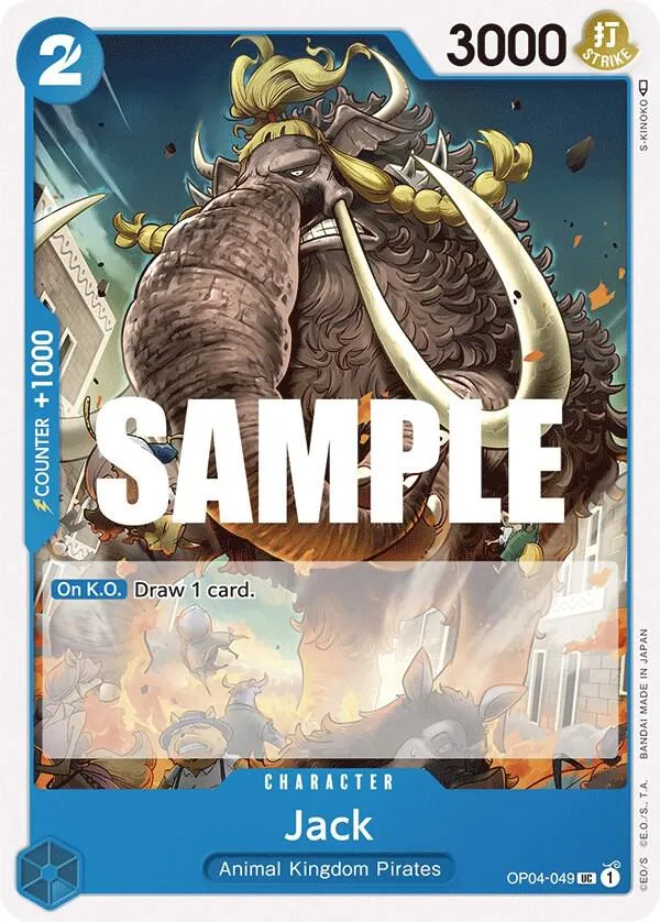 Jack — Kingdoms of Intrigue — One Piece Card Game