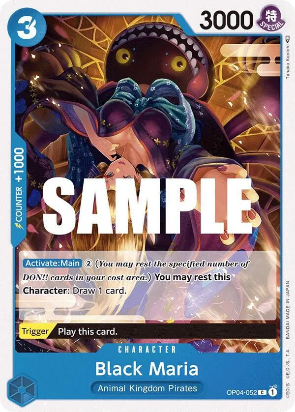 Black Maria — Kingdoms of Intrigue — One Piece Card Game