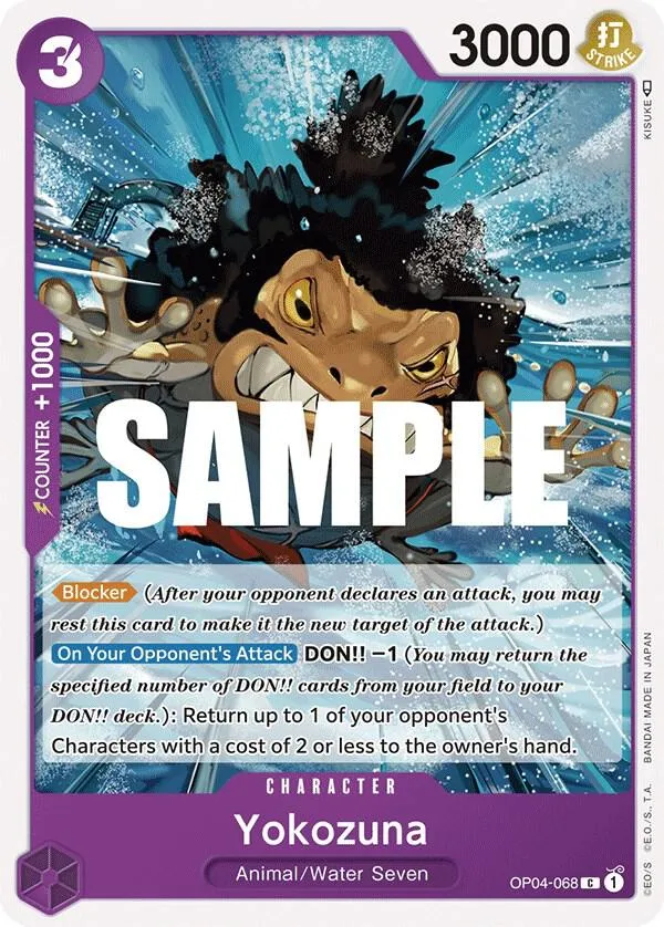 Yokozuna — Kingdoms of Intrigue — One Piece Card Game