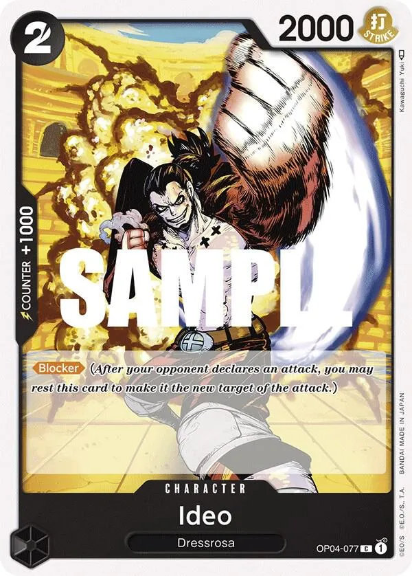 Ideo — Kingdoms of Intrigue — One Piece Card Game