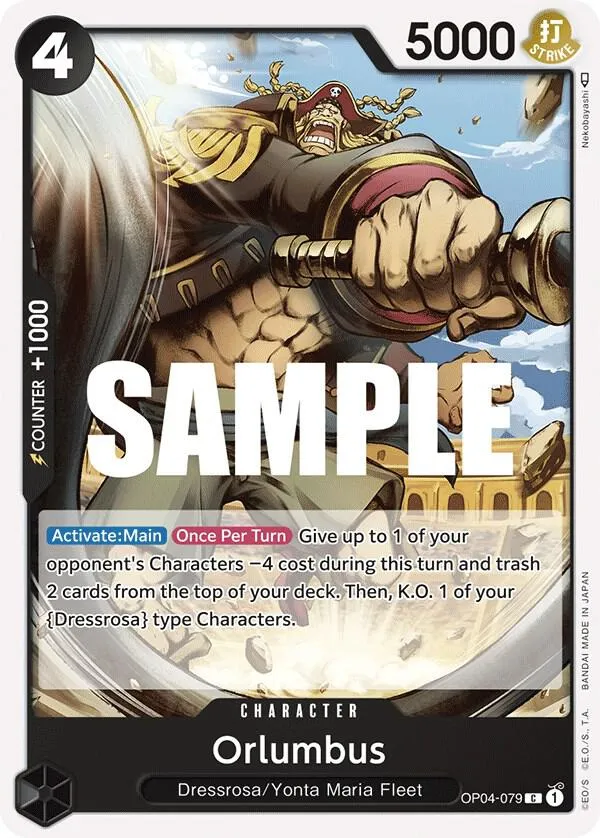 Orlumbus — Kingdoms of Intrigue — One Piece Card Game