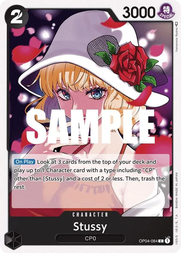 Stussy — Kingdoms of Intrigue — One Piece Card Game