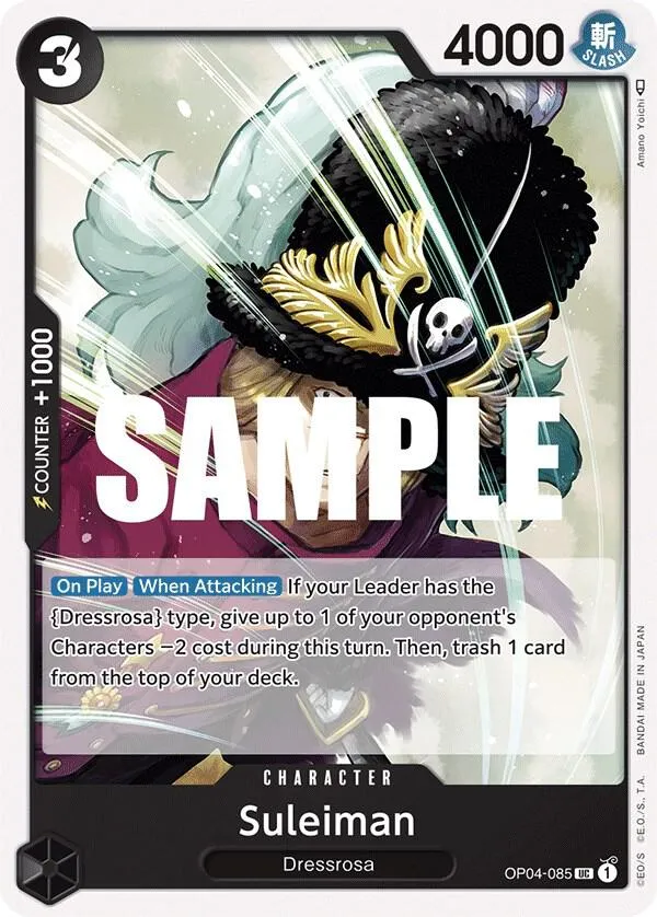 Suleiman — Kingdoms of Intrigue — One Piece Card Game
