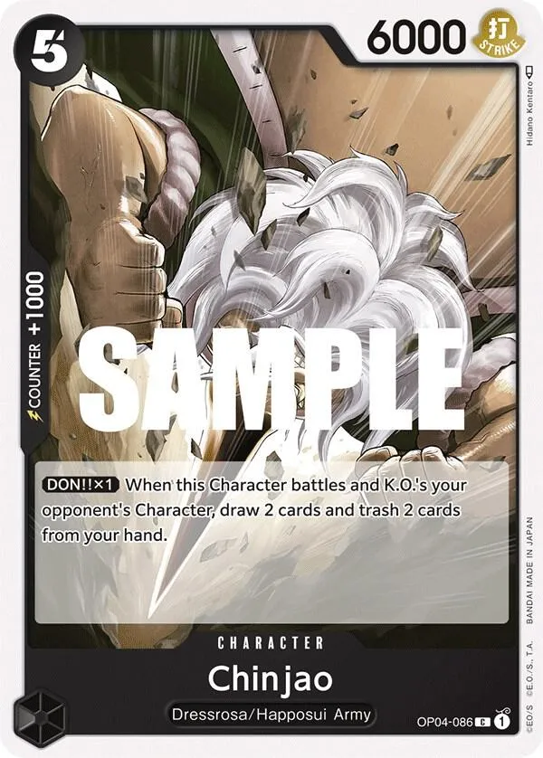 Chinjao — Kingdoms of Intrigue — One Piece Card Game