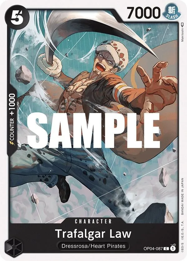 Trafalgar Law — Kingdoms of Intrigue — One Piece Card Game