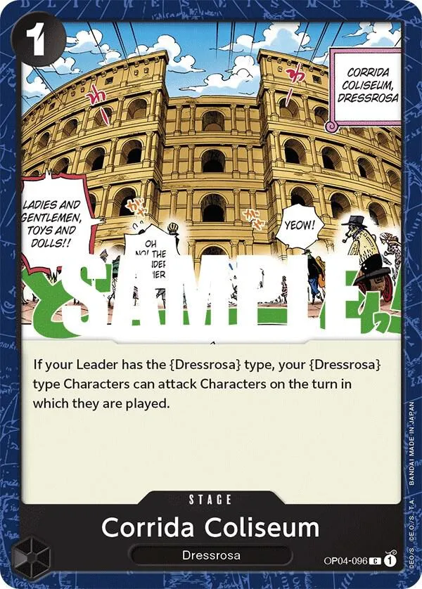 Corrida Coliseum — Kingdoms of Intrigue — One Piece Card Game