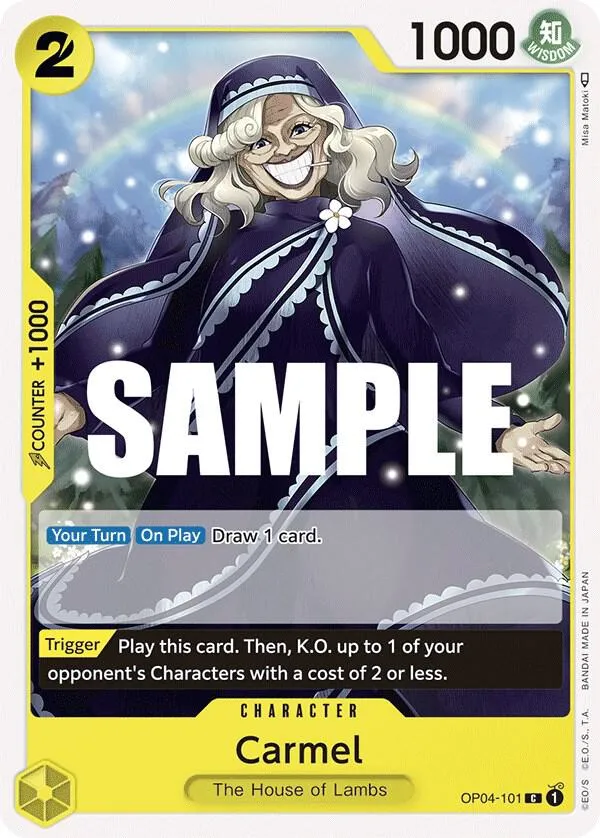 Carmel — Kingdoms of Intrigue — One Piece Card Game