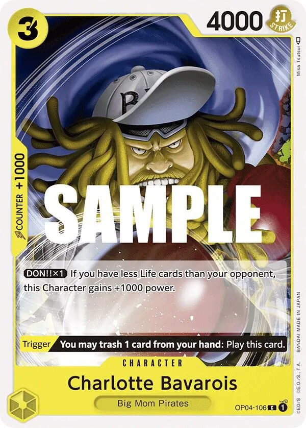 Charlotte Bavarois — Kingdoms of Intrigue — One Piece Card Game