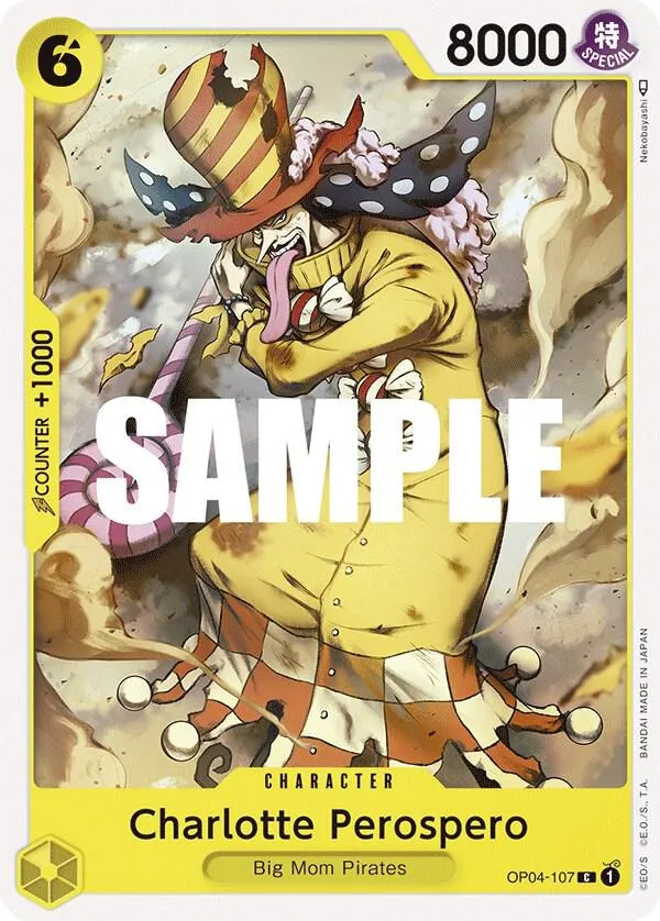 Charlotte Perospero — Kingdoms of Intrigue — One Piece Card Game