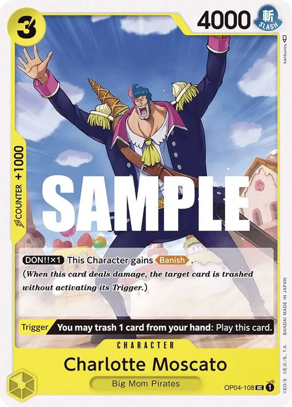 Charlotte Moscato — Kingdoms of Intrigue — One Piece Card Game
