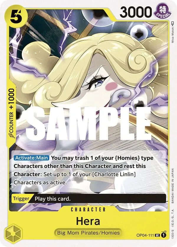 Hera — Kingdoms of Intrigue — One Piece Card Game