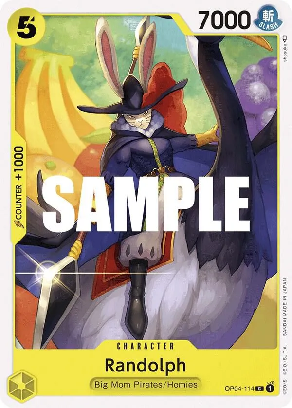 Randolph — Kingdoms of Intrigue — One Piece Card Game