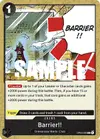 Product image for Barrier!!