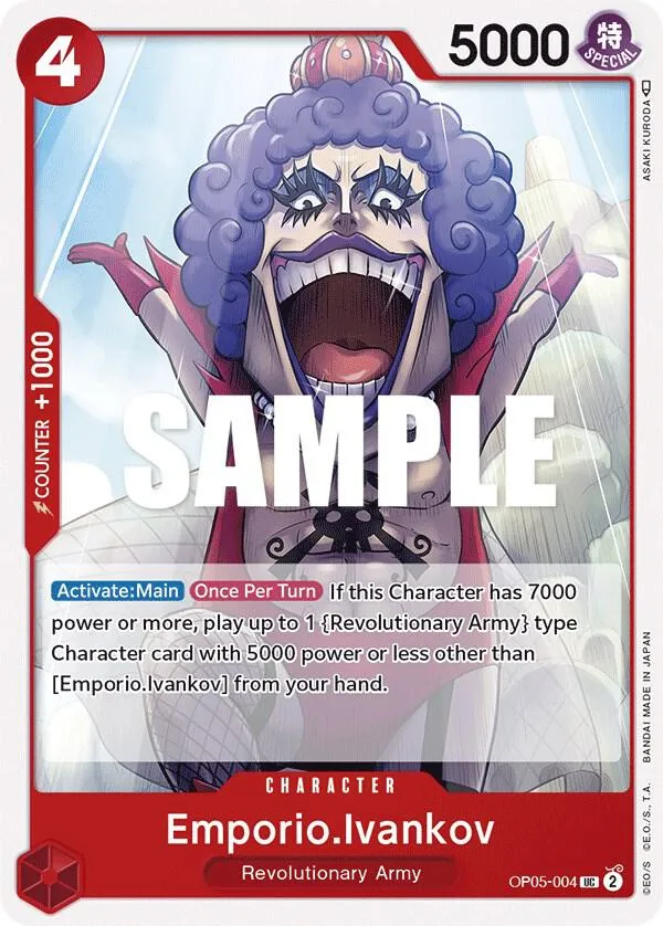 Emporio.Ivankov — Awakening of the New Era — One Piece Card Game