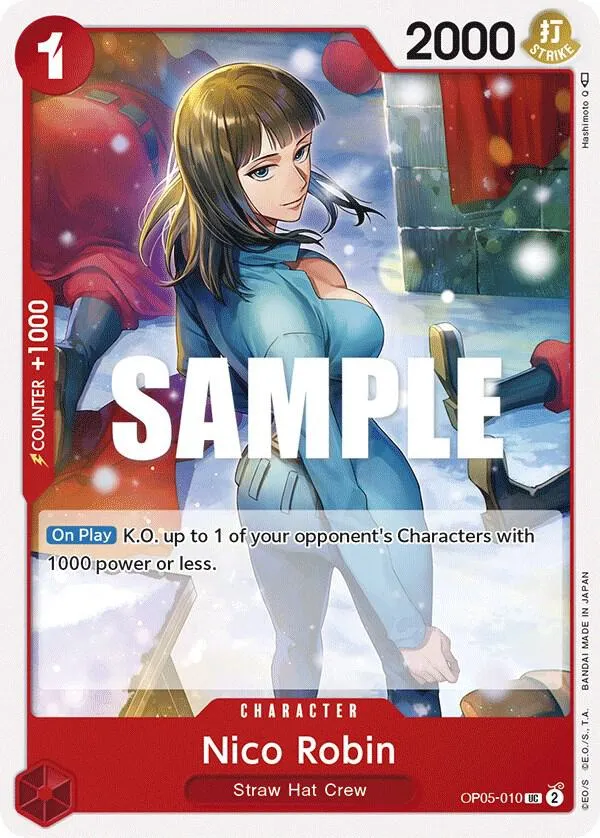 Nico Robin — Awakening of the New Era — One Piece Card Game