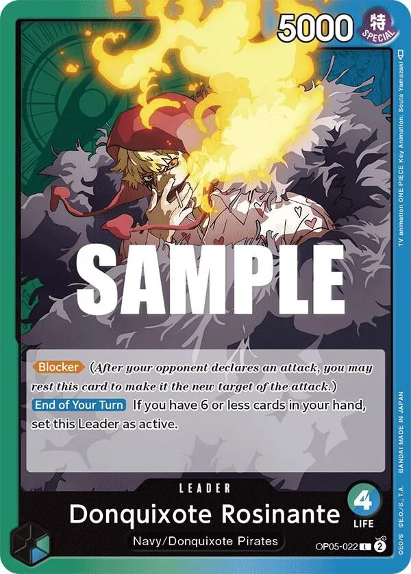 Donquixote Rosinante (022) — Awakening of the New Era — One Piece Card Game
