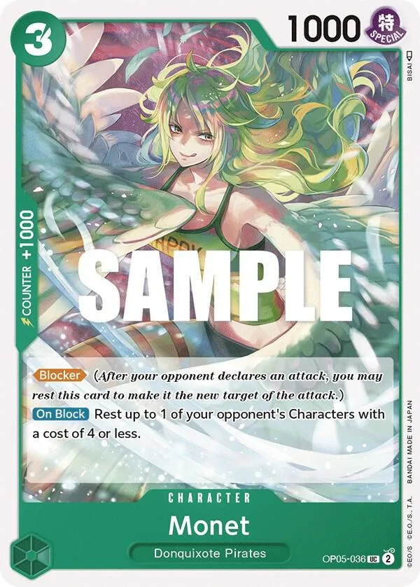 Monet — Awakening of the New Era — One Piece Card Game