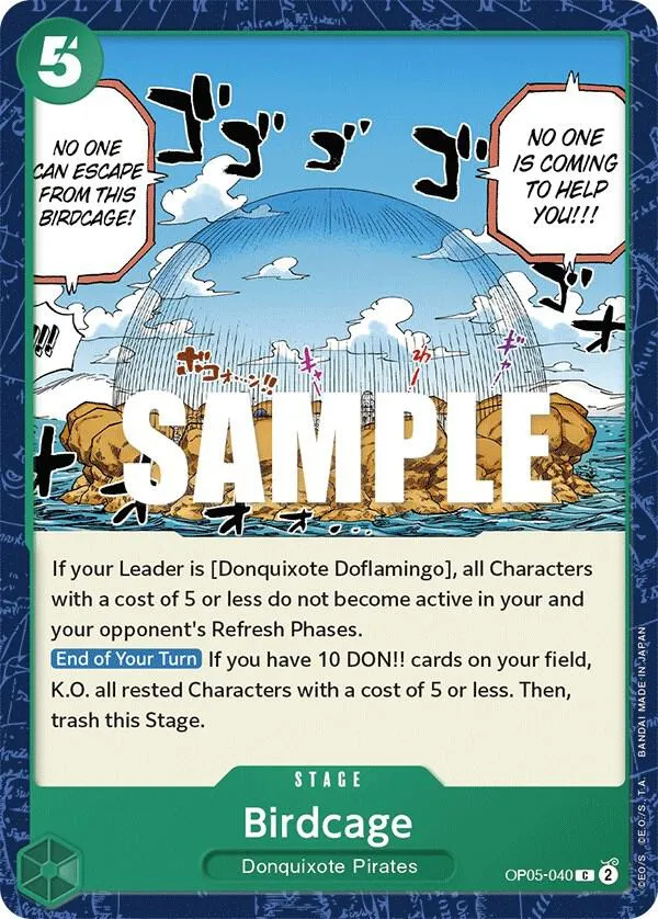 Birdcage — Awakening of the New Era — One Piece Card Game