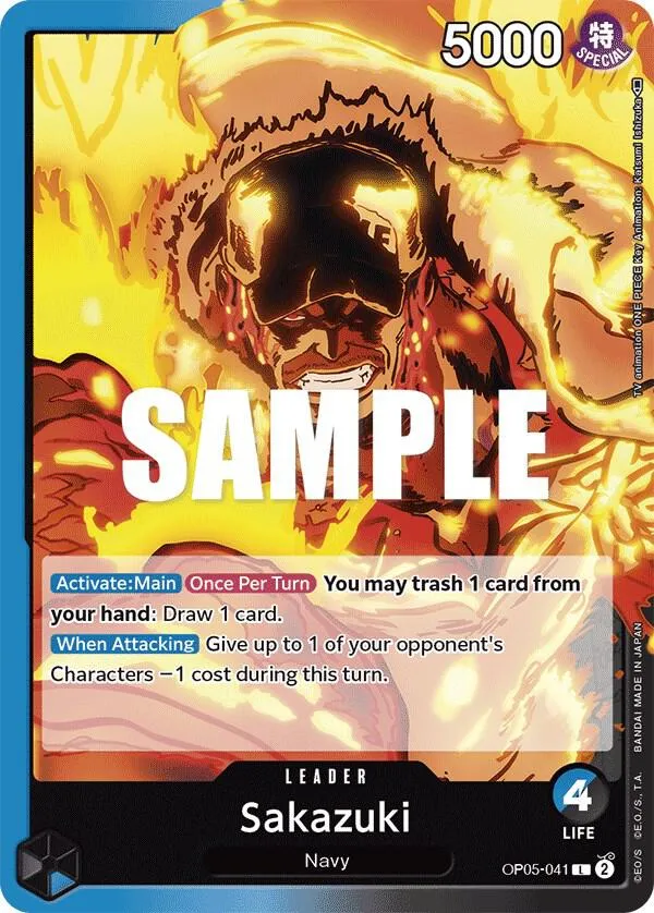 Sakazuki — Awakening of the New Era — One Piece Card Game