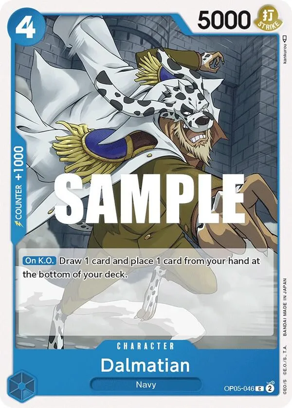 Dalmatian — Awakening of the New Era — One Piece Card Game