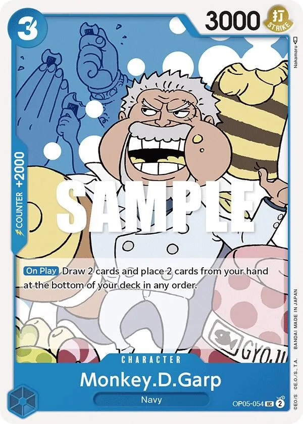 Monkey.D.Garp — Awakening of the New Era — One Piece Card Game
