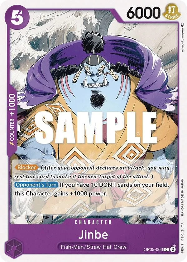 Jinbe — Awakening of the New Era — One Piece Card Game