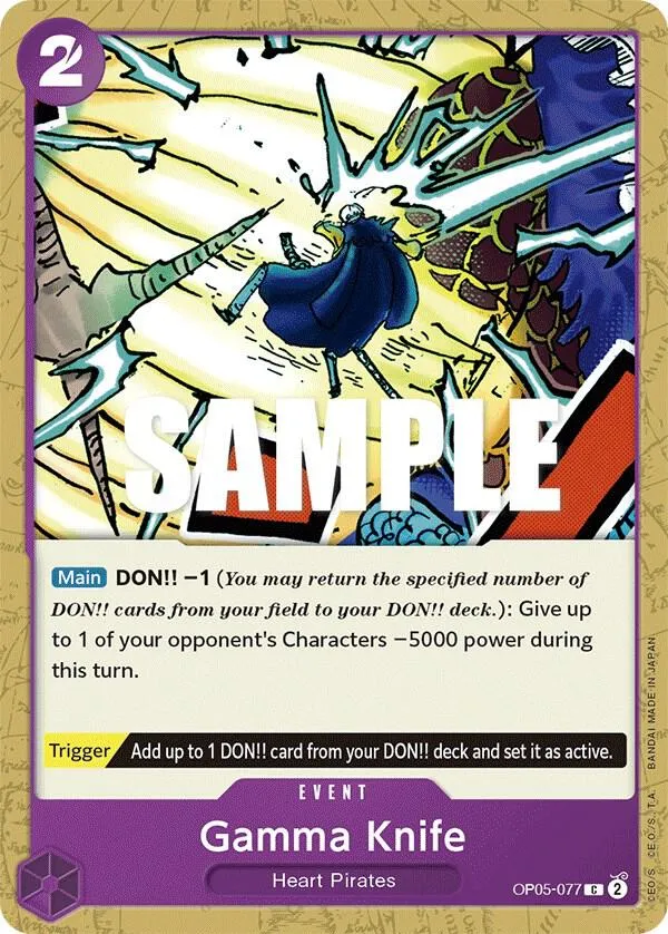 Gamma Knife — Awakening of the New Era — One Piece Card Game