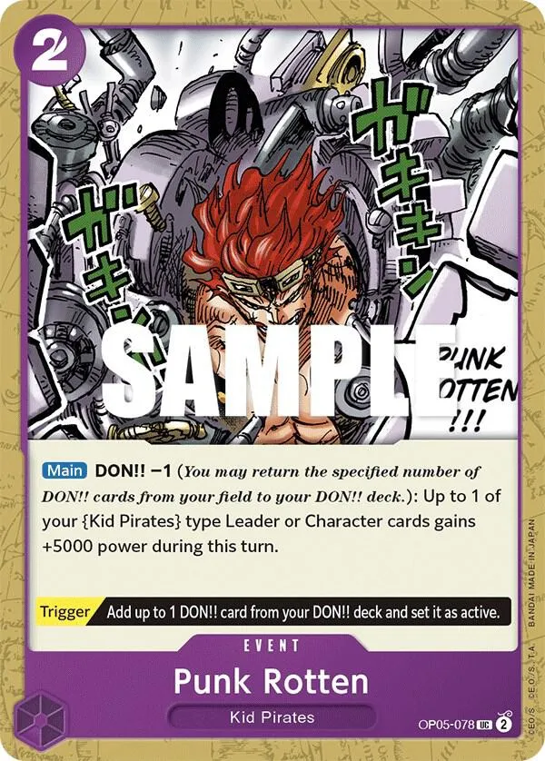 Punk Rotten — Awakening of the New Era — One Piece Card Game