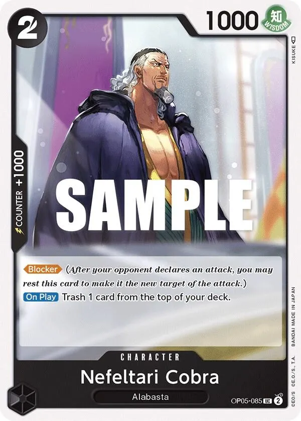 Nefeltari Cobra — Awakening of the New Era — One Piece Card Game