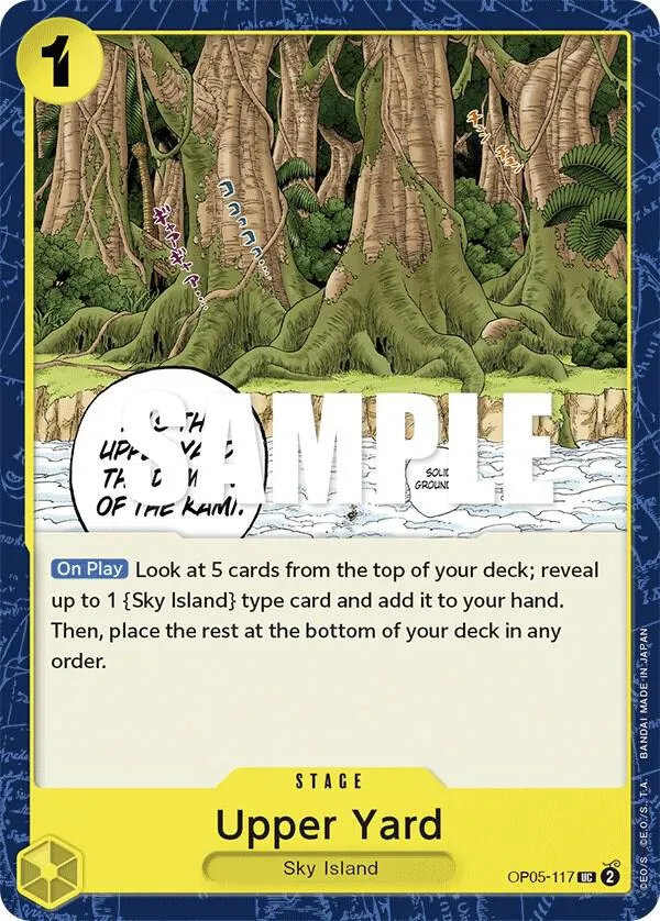 Upper Yard — Awakening of the New Era — One Piece Card Game