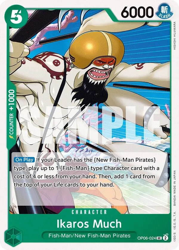 Ikaros Much — Wings of the Captain — One Piece Card Game
