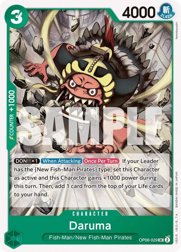 Daruma — Wings of the Captain — One Piece Card Game