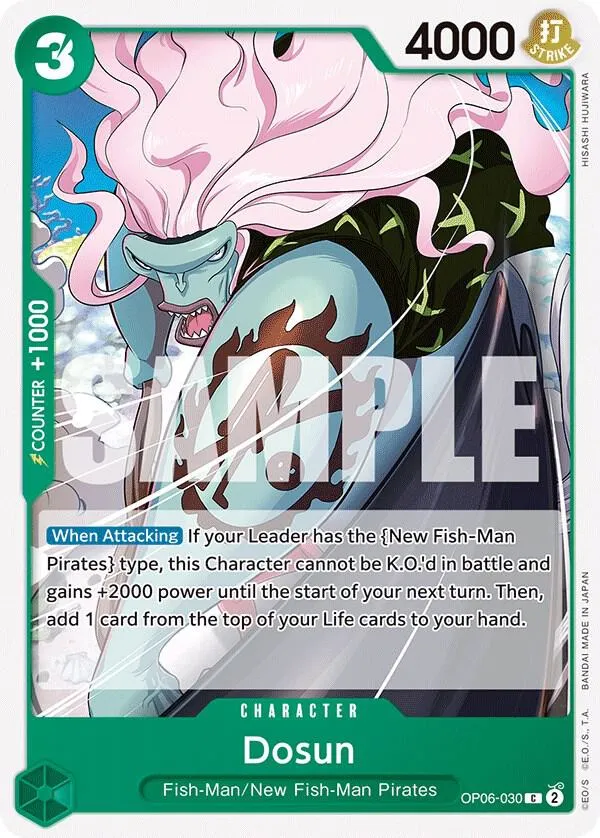 Dosun — Wings of the Captain — One Piece Card Game