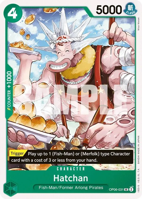 Hatchan — Wings of the Captain — One Piece Card Game