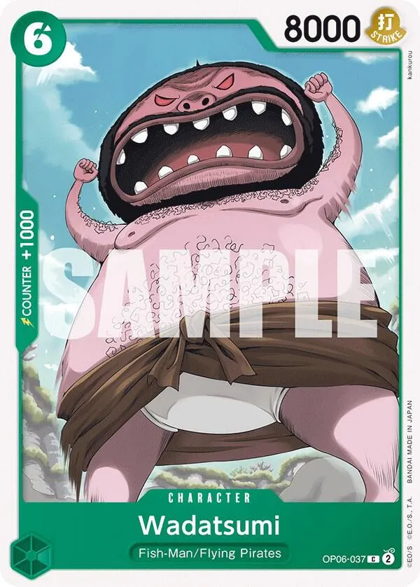 Wadatsumi — Wings of the Captain — One Piece Card Game