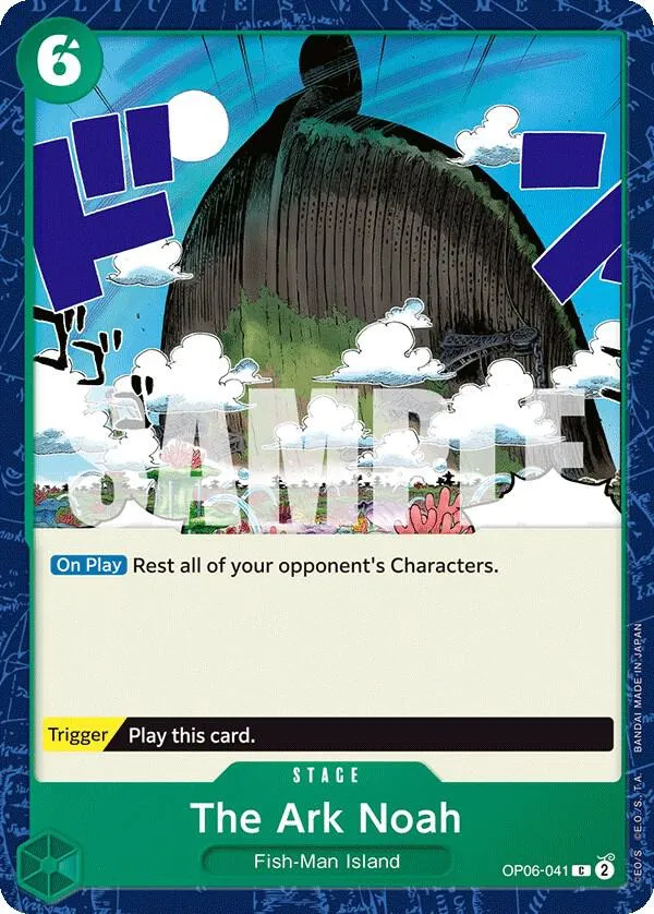 The Ark Noah — Wings of the Captain — One Piece Card Game