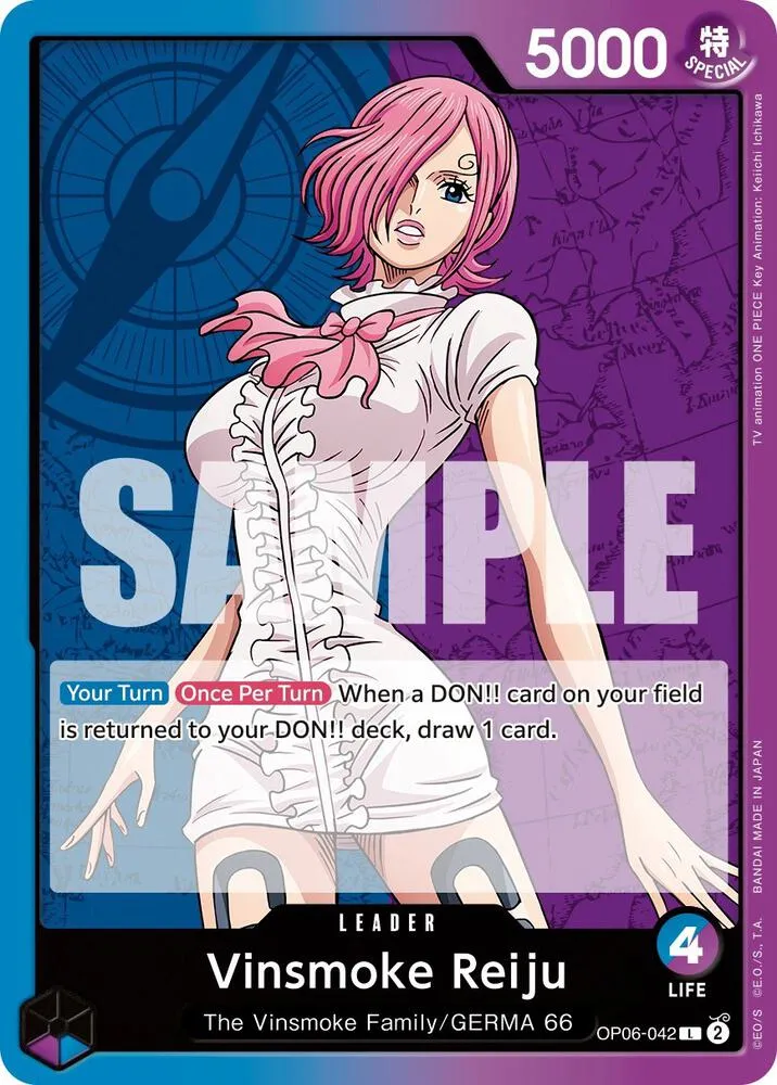 Vinsmoke Reiju (042) — Wings of the Captain — One Piece Card Game