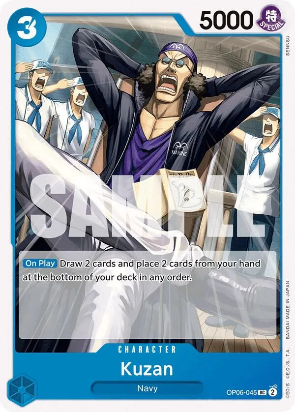 Kuzan — Wings of the Captain — One Piece Card Game