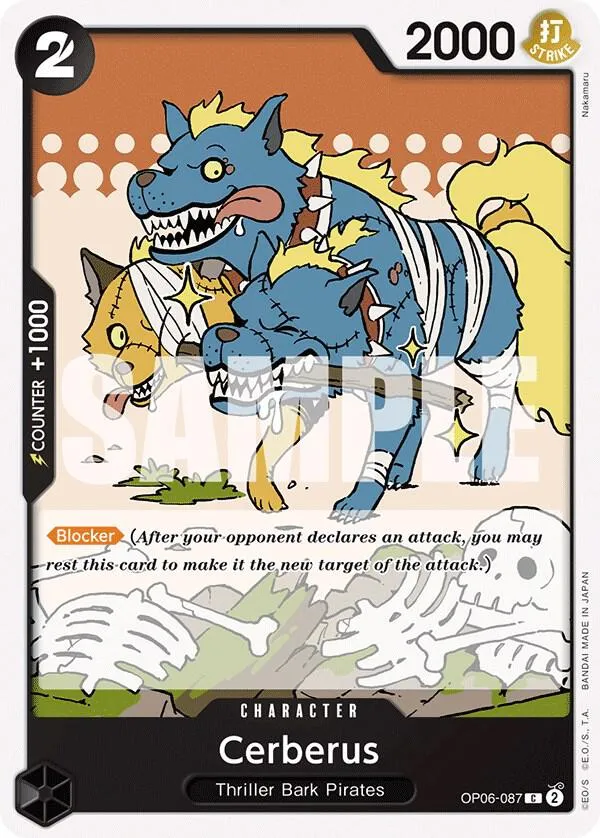 Cerberus — Wings of the Captain — One Piece Card Game