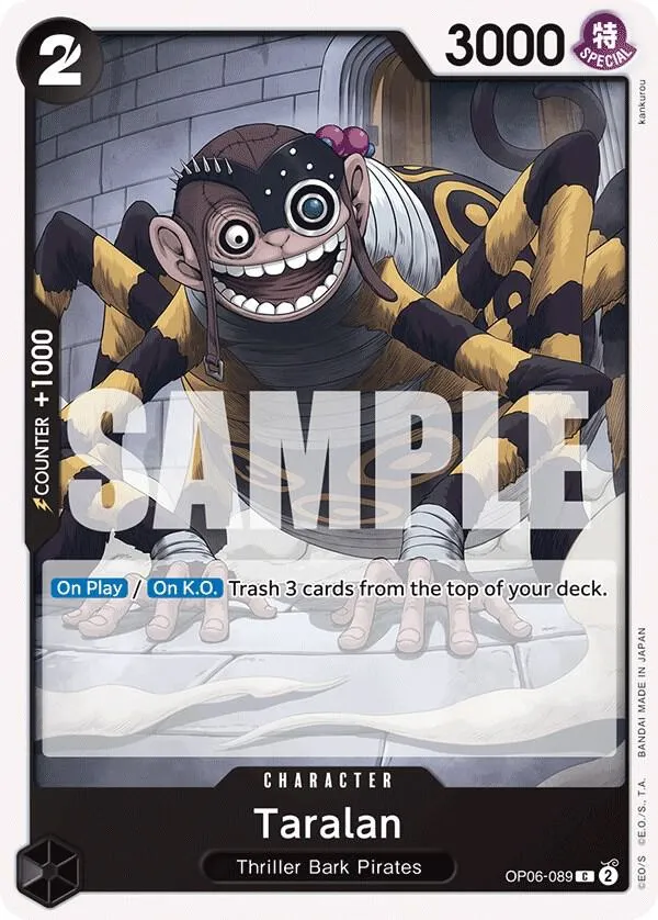 Taralan — Wings of the Captain — One Piece Card Game
