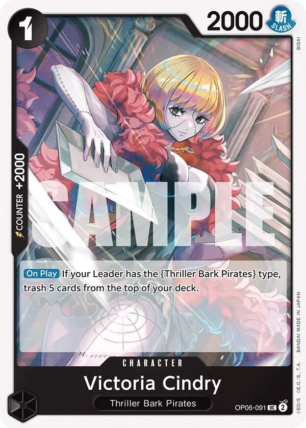 Victoria Cindry — Wings of the Captain — One Piece Card Game