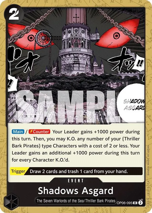 Shadows Asgard — Wings of the Captain — One Piece Card Game