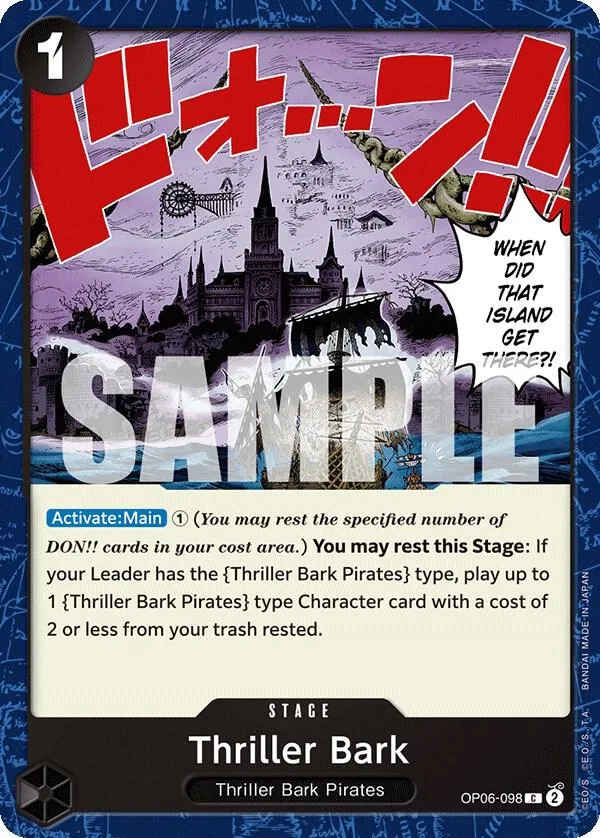 Thriller Bark — Wings of the Captain — One Piece Card Game