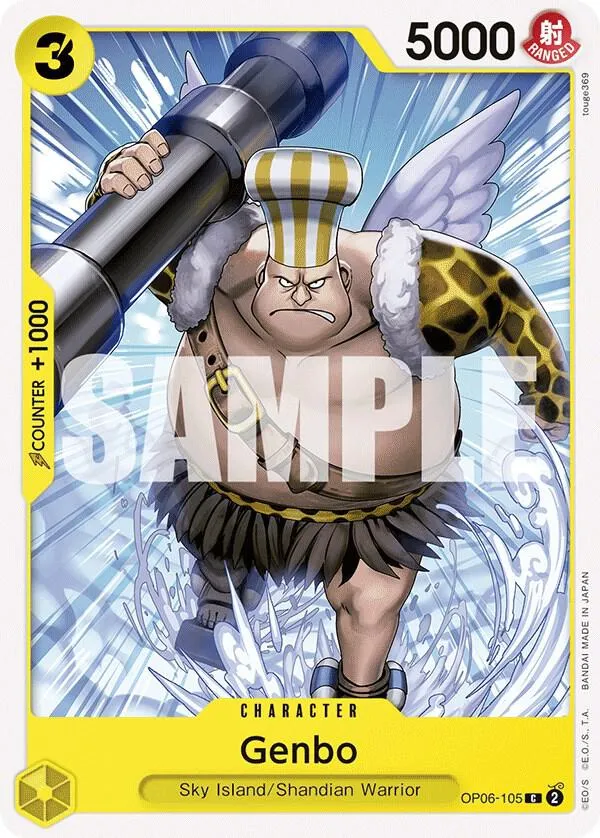 Genbo — Wings of the Captain — One Piece Card Game