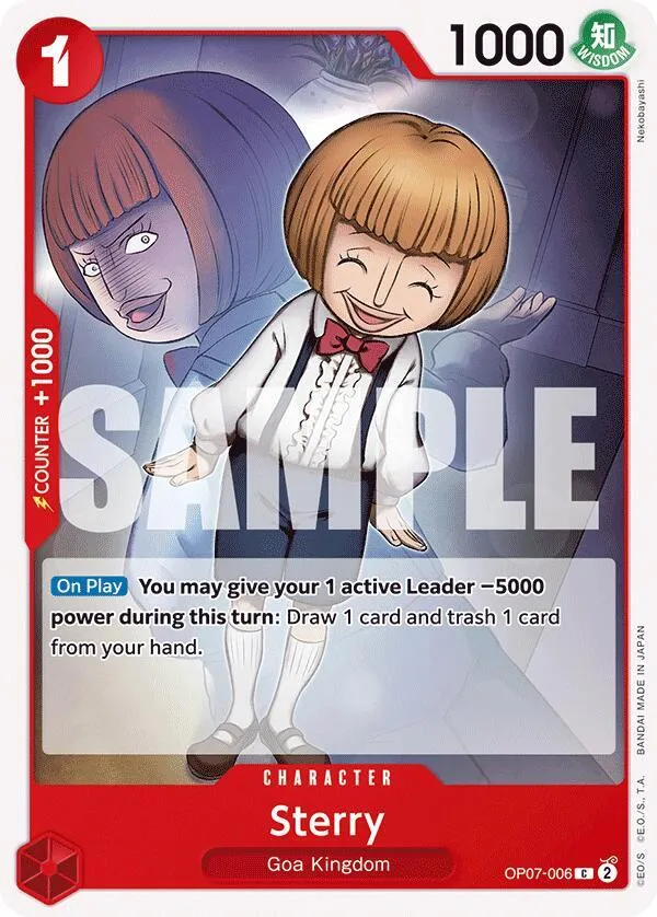 Sterry — 500 Years in the Future — One Piece Card Game
