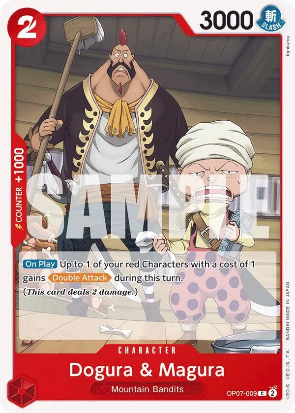 Dogura & Magura — 500 Years in the Future — One Piece Card Game