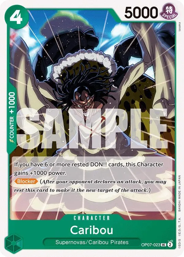 Caribou — 500 Years in the Future — One Piece Card Game