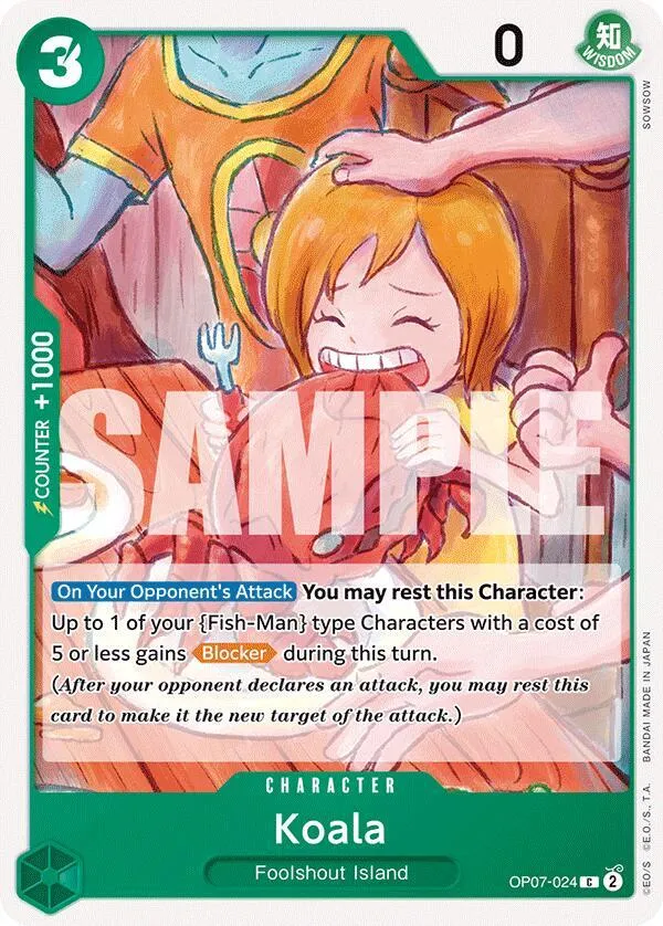 Koala — 500 Years in the Future — One Piece Card Game