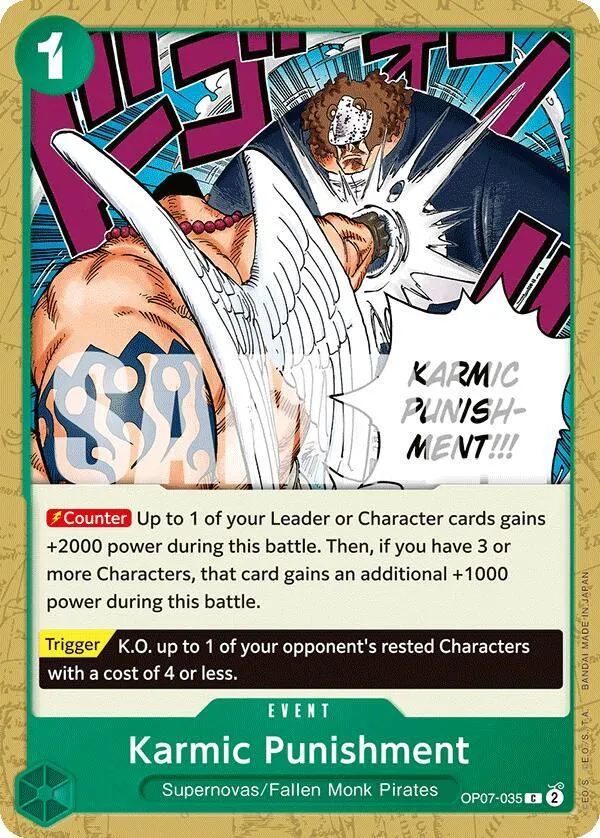 Karmic Punishment — 500 Years in the Future — One Piece Card Game